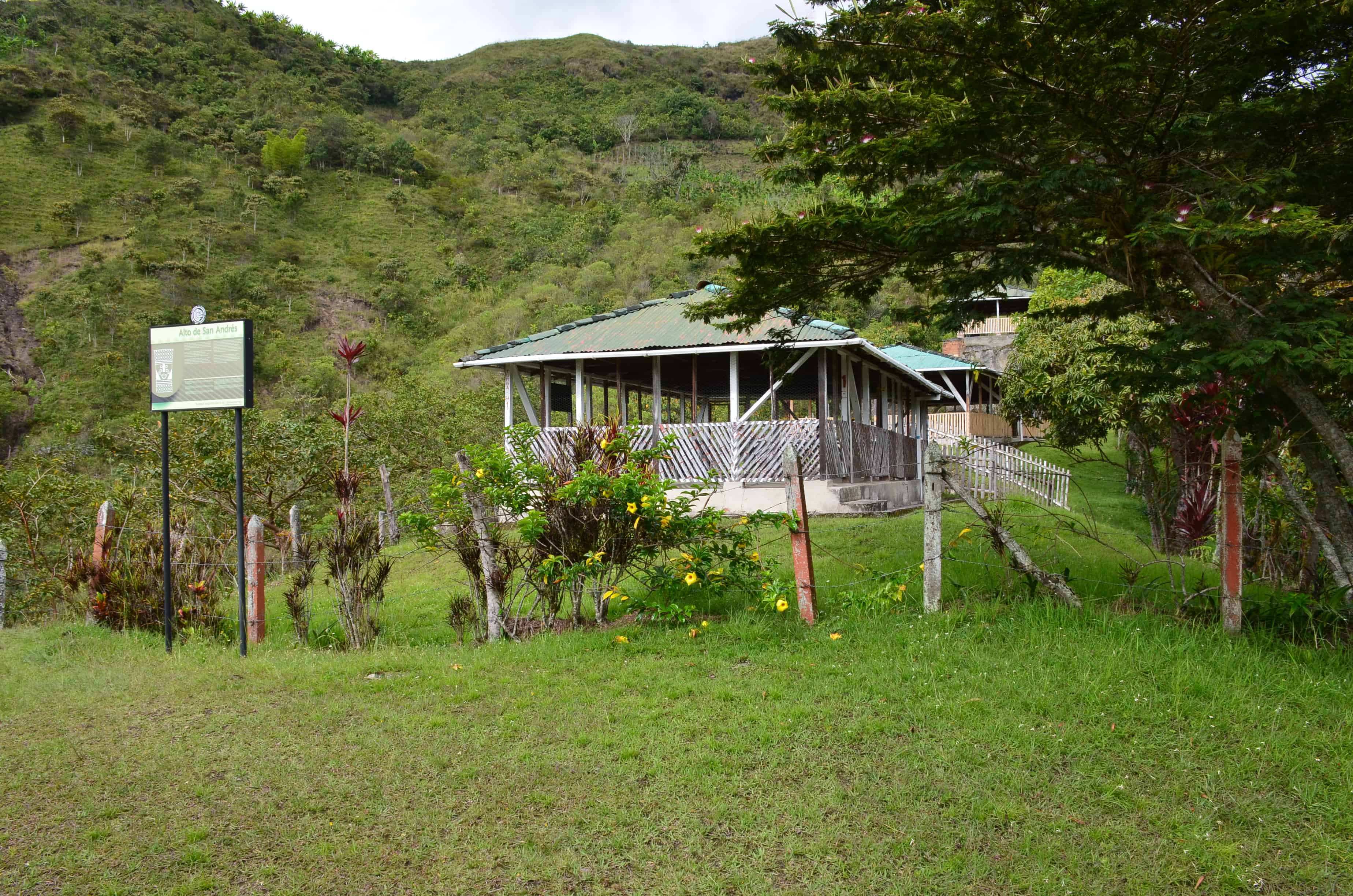 Alto de San Andrés at Tierradentro, Cauca, Colombia