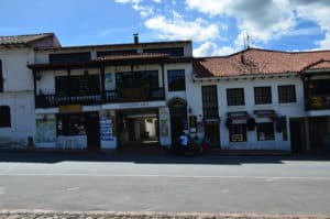 Shops selling feijoa products in Tibasosa, Boyacá, Colombia