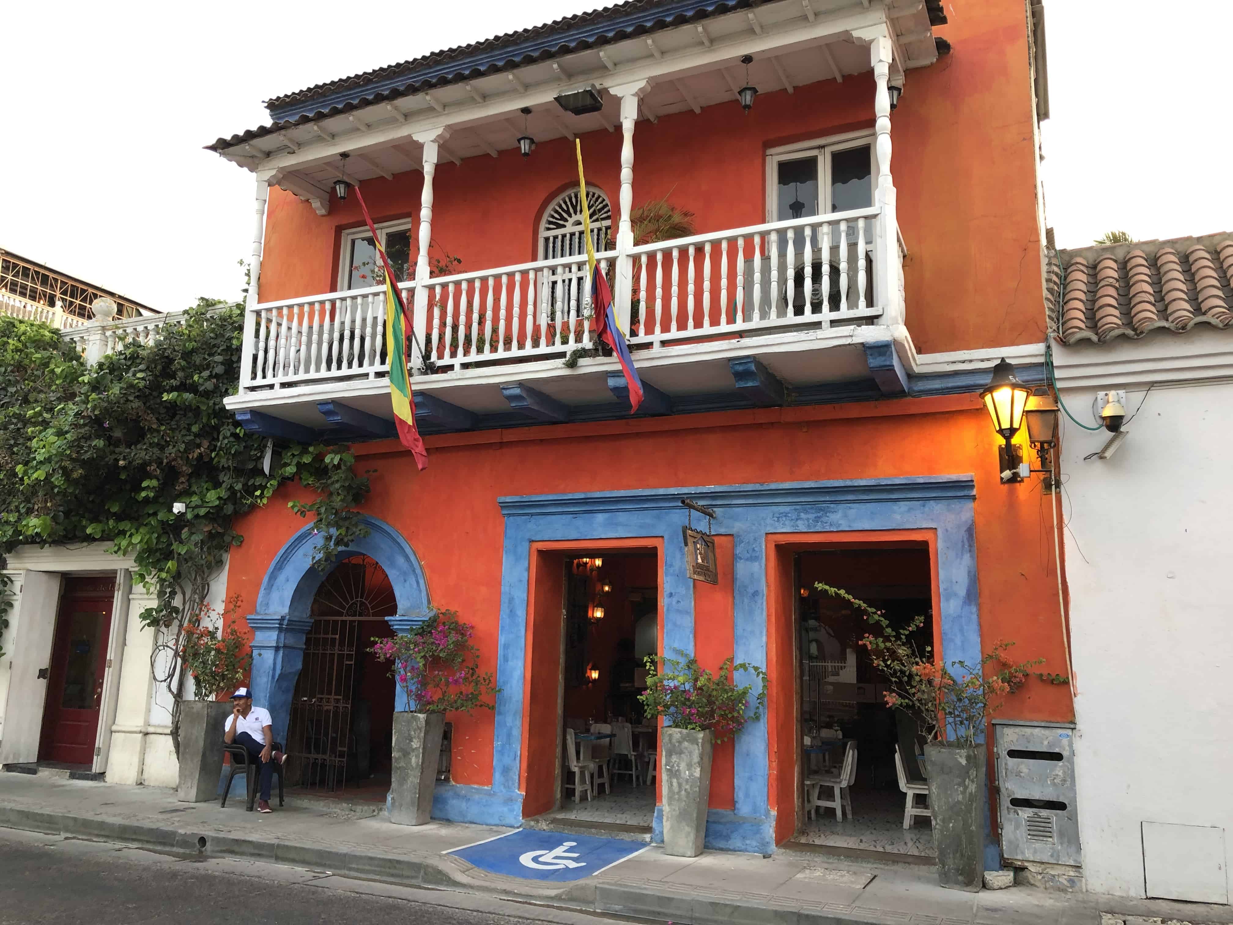 La Casa de Socorro in Getsemaní, Cartagena, Colombia