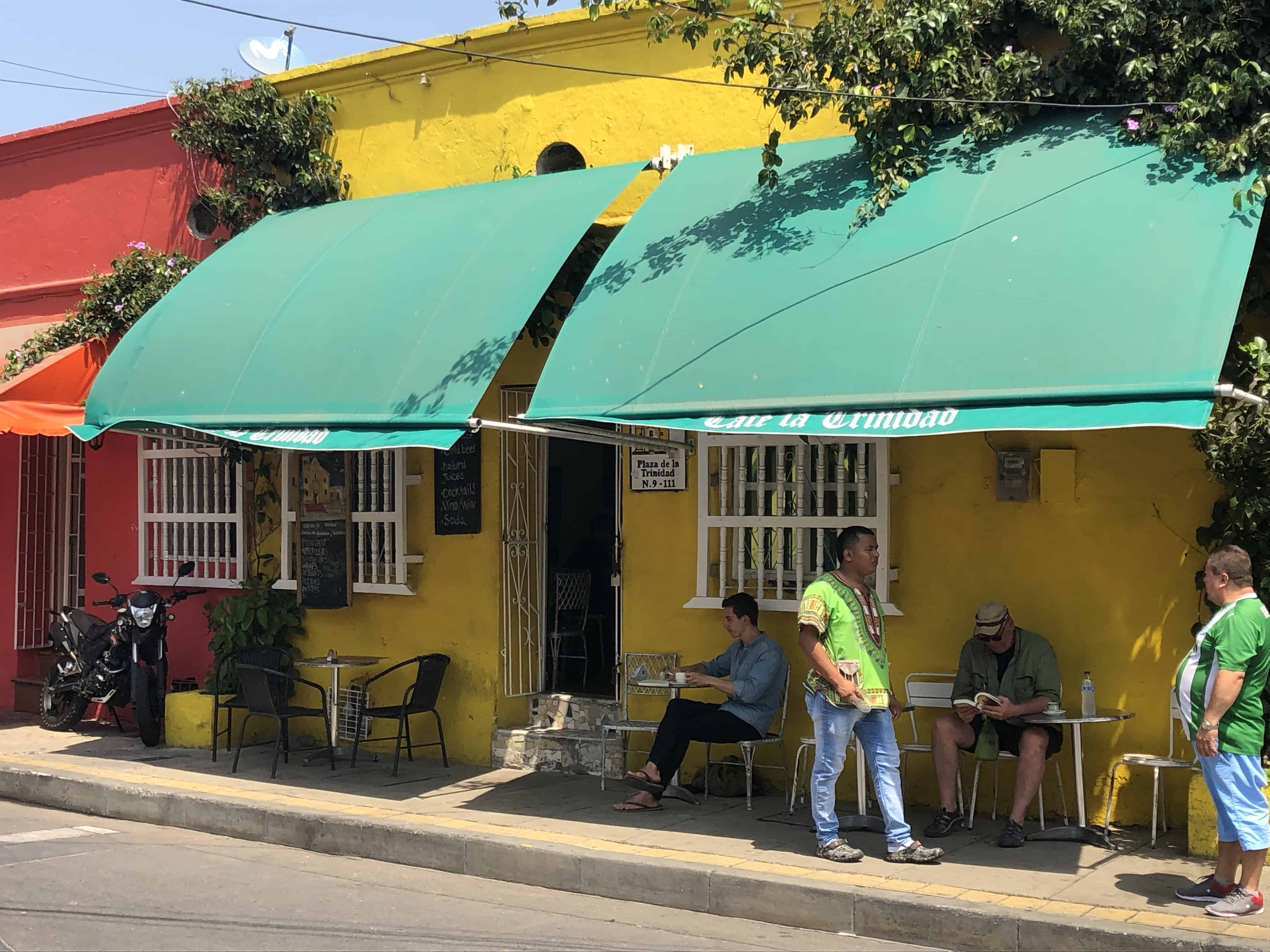 Café de la Trinidad in Getsemaní, Cartagena, Colombia
