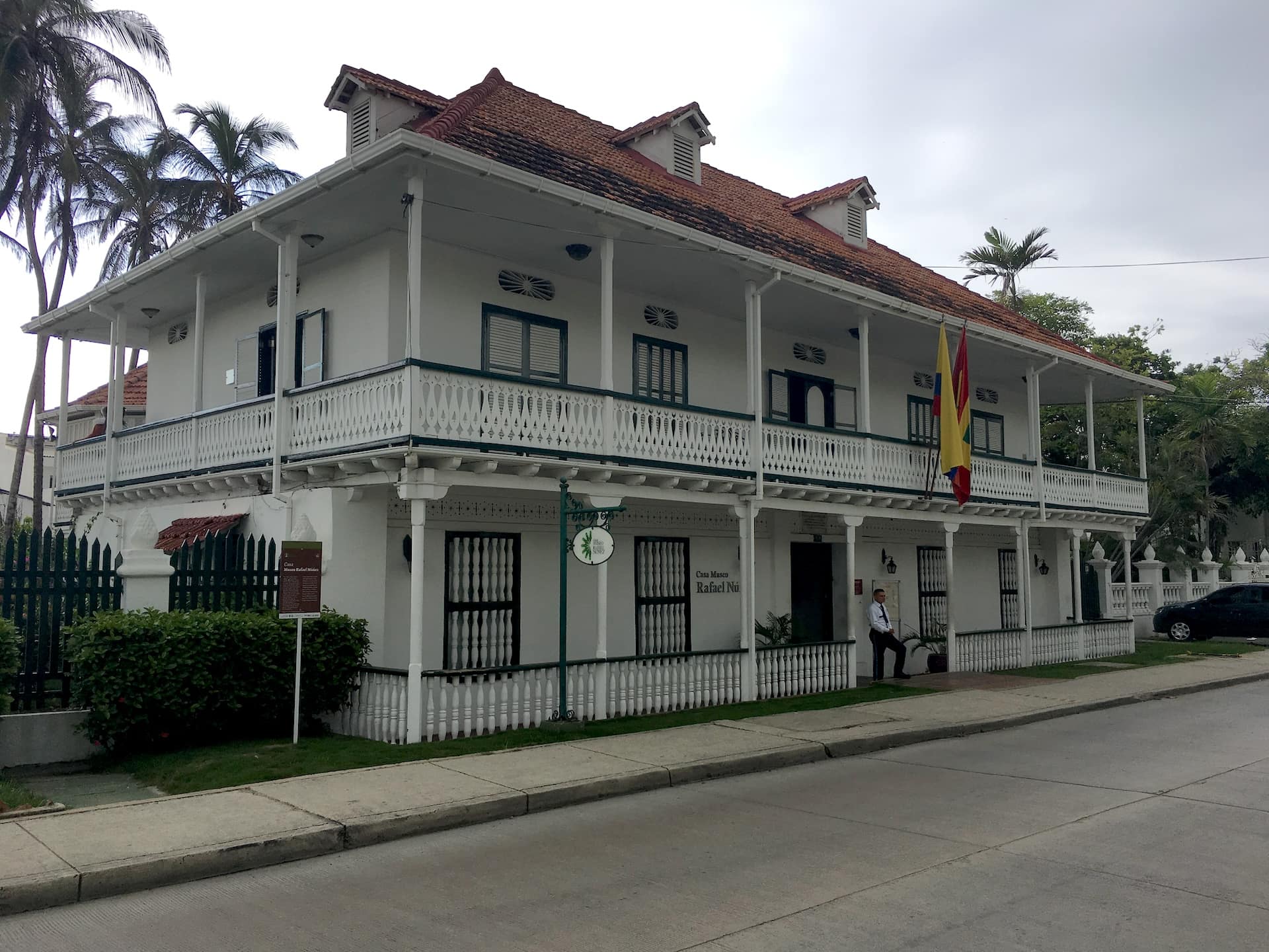 Rafael Núñez House Museum in El Cabrero, Cartagena, Colombia