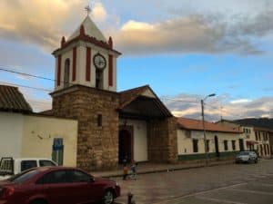 Church in Suesca, Cundinamarca, Colombia