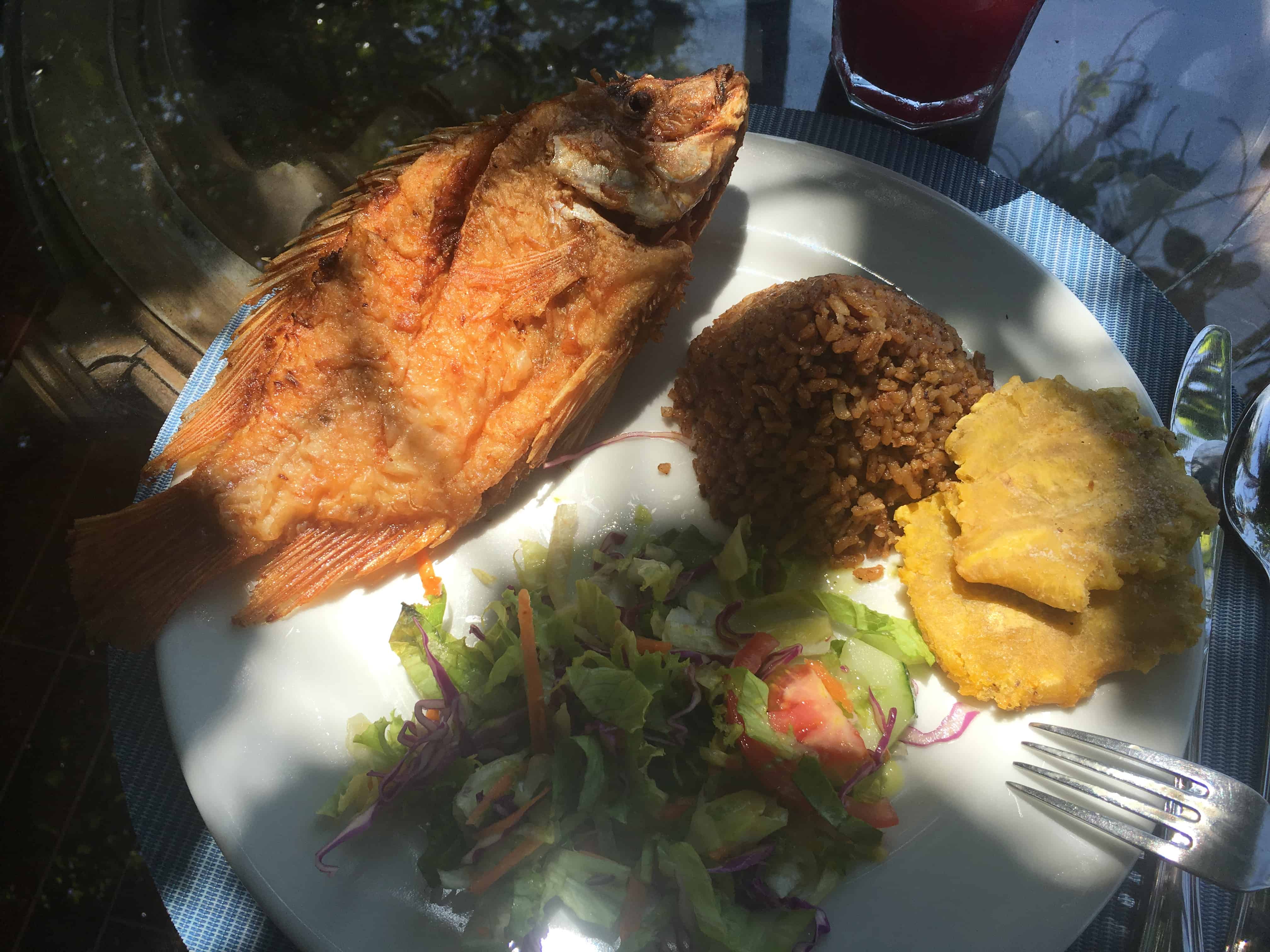 Lunch at Gente de Mar, Rosario Islands, Colombia