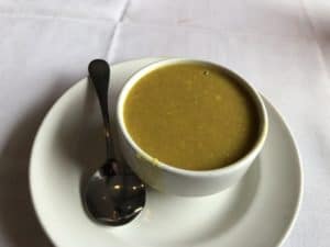 Lentil soup at Roxana's in Merrillville, Indiana