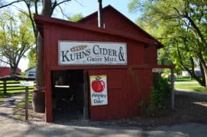 Cider & Grist Mill at Amish Acres in Nappanee, Indiana