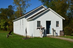 Schoolhouse at Amish Acres in Nappanee, Indiana