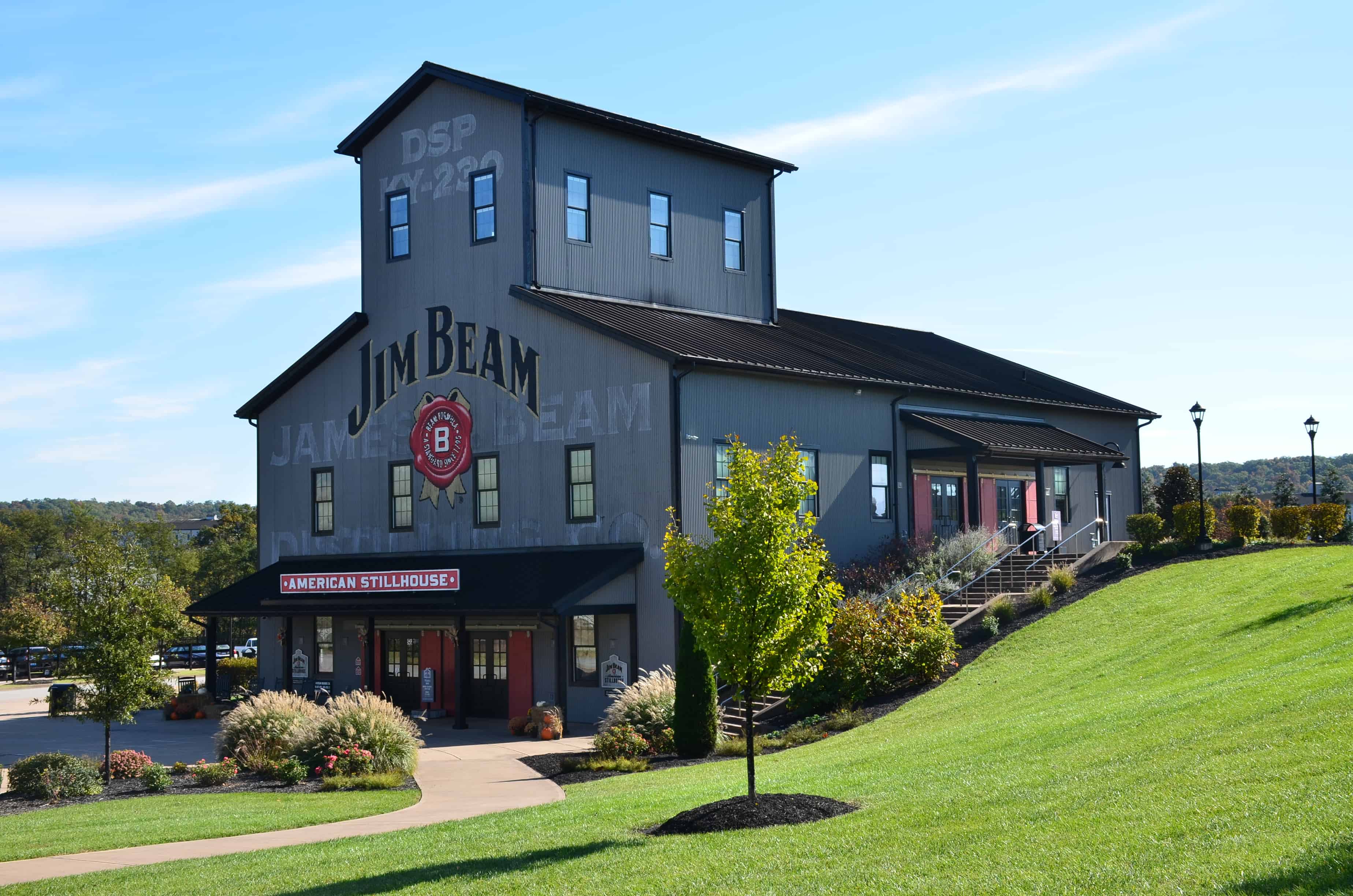 Gift shop at Jim Beam American Stillhouse in Clermont, Kentucky