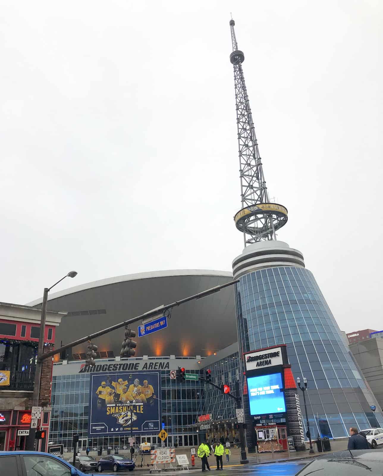 Bridgestone Arena in Nashville, Tennessee