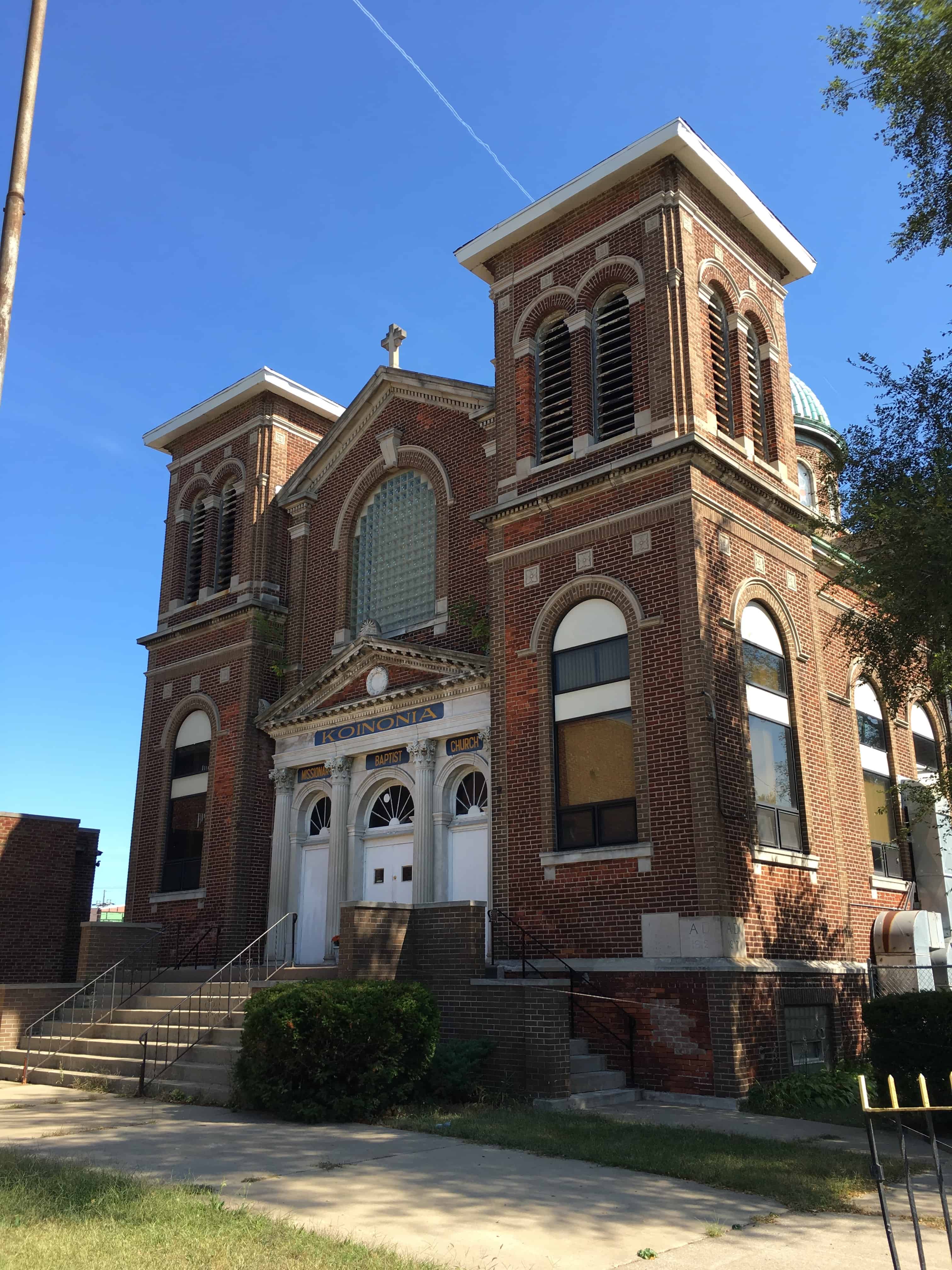 Former SS Constantine and Helen Greek Orthodox Church in Gary, Indiana