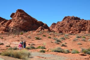Elephant Rock Trail at Valley of Fire State Park in Nevada