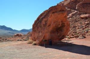 Lone Rock at Valley of Fire State Park in Nevada