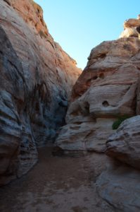 Narrows on the White Domes Trail at Valley of Fire State Park in Nevada