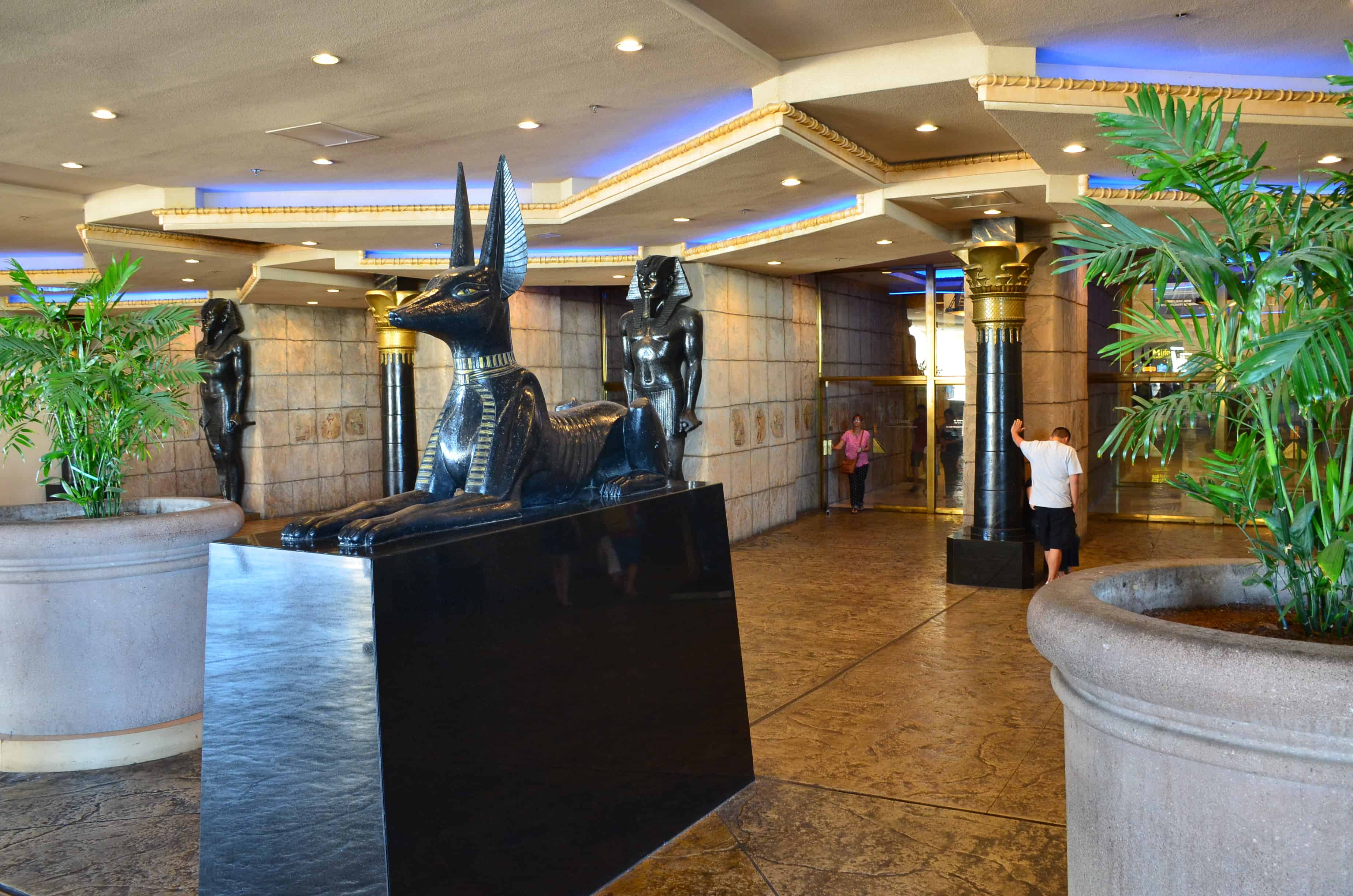 Entrance at Luxor in Las Vegas, Nevada