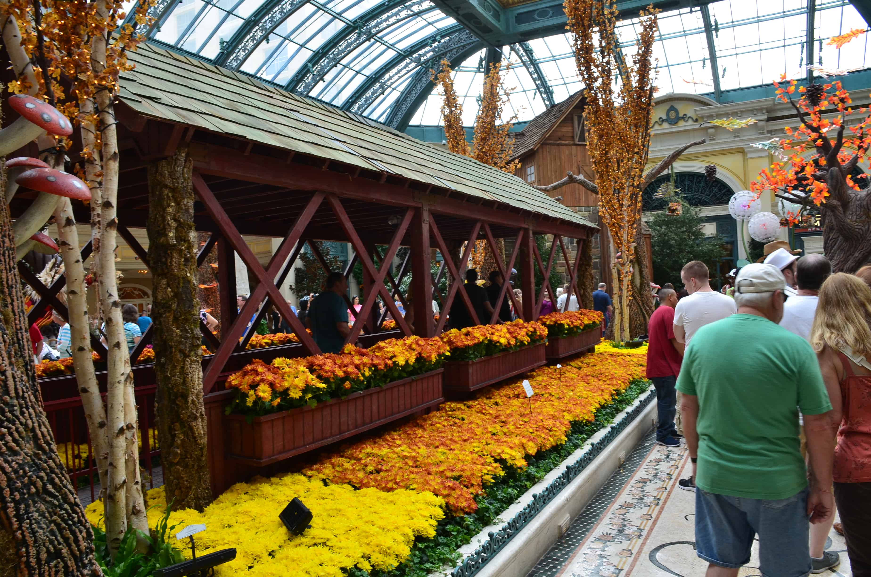 Conservatory and Botanical Gardens at the Bellagio in Las Vegas, Nevada