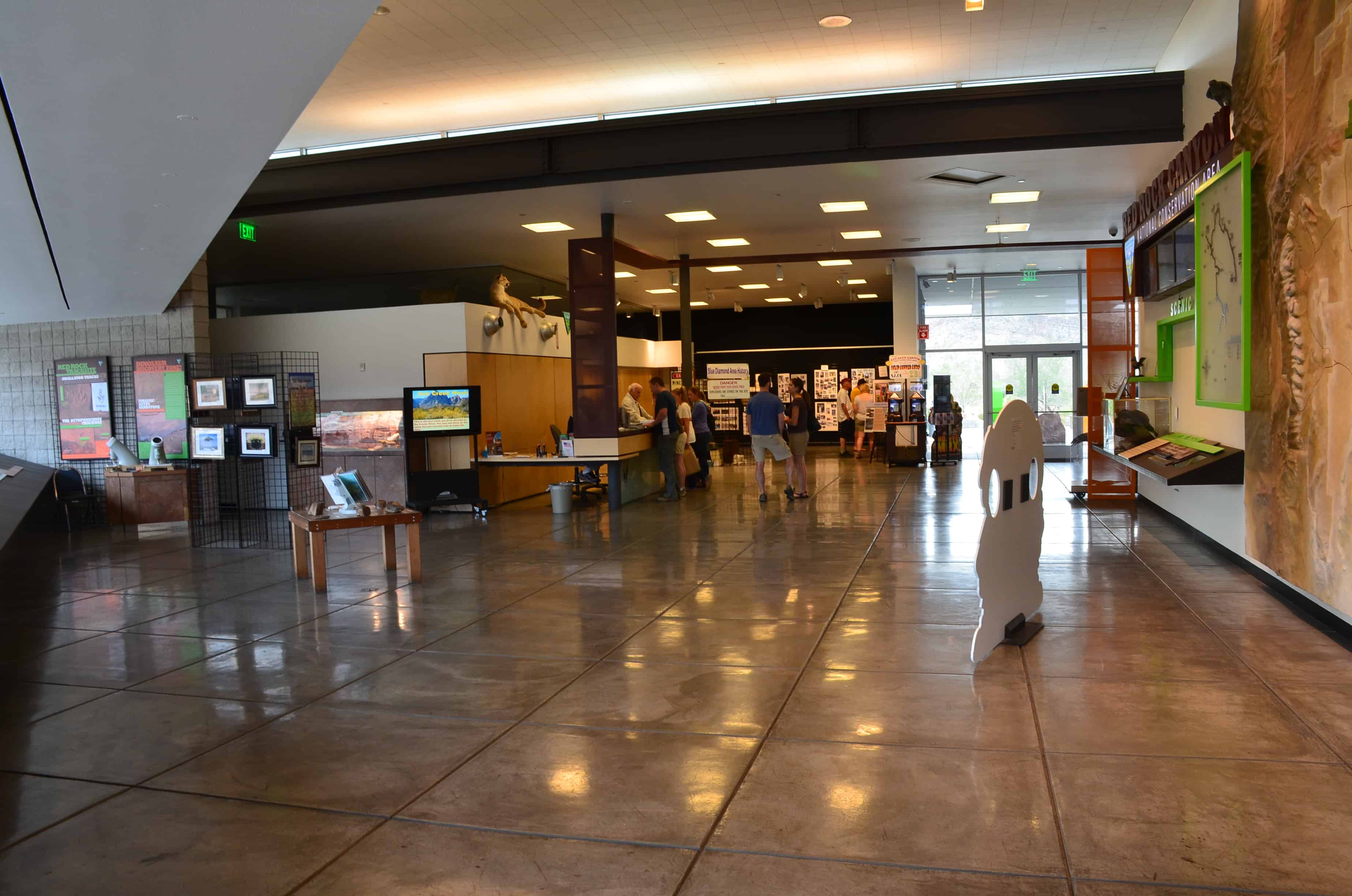 Visitor Center at Red Rock Canyon National Conservation Area in Nevada