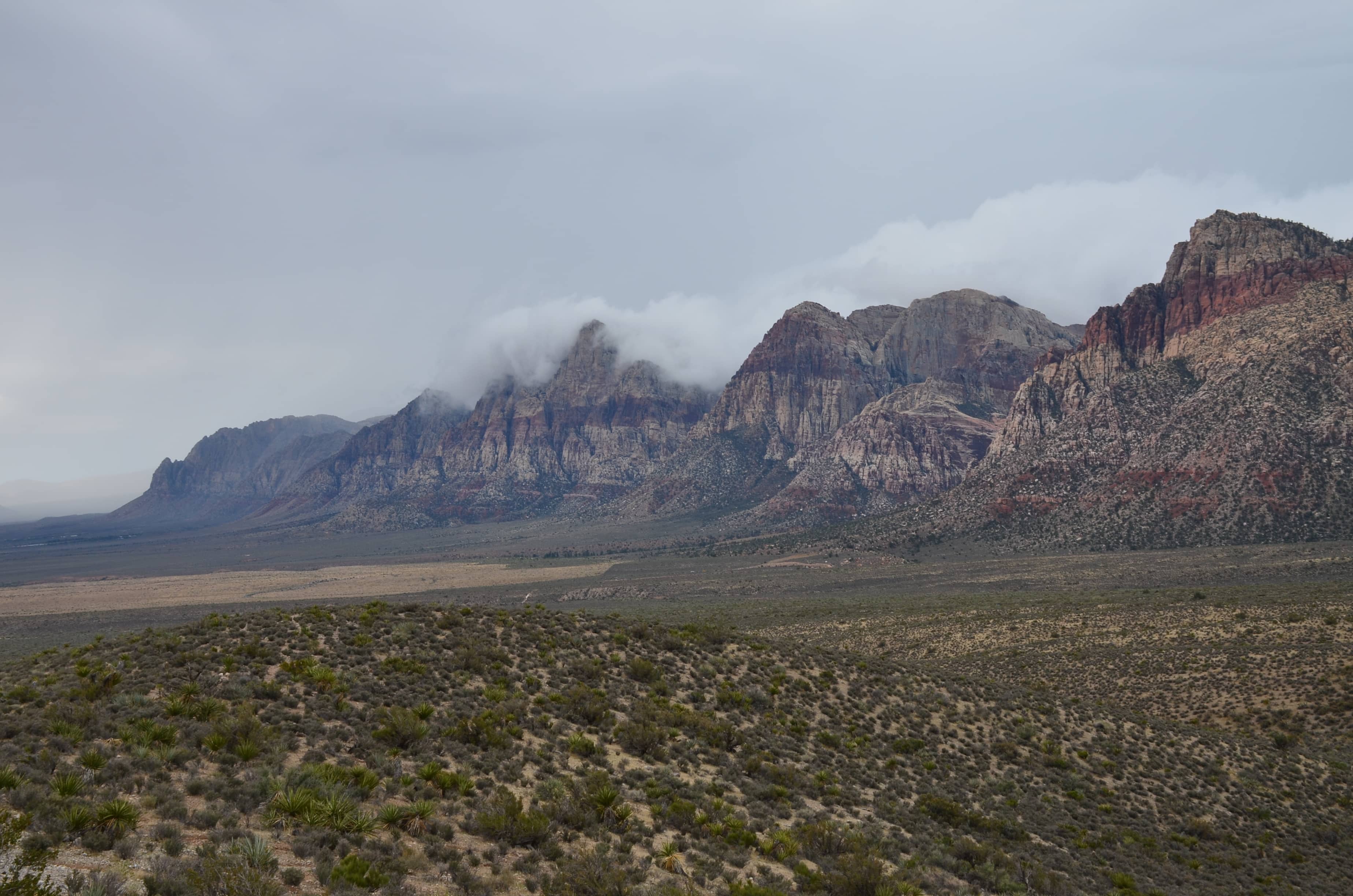High Point Overlook at Red Rock Canyon National Conservation Area in Nevada