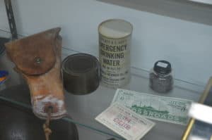 Local history display at the Pahrump Valley Museum in Nevada