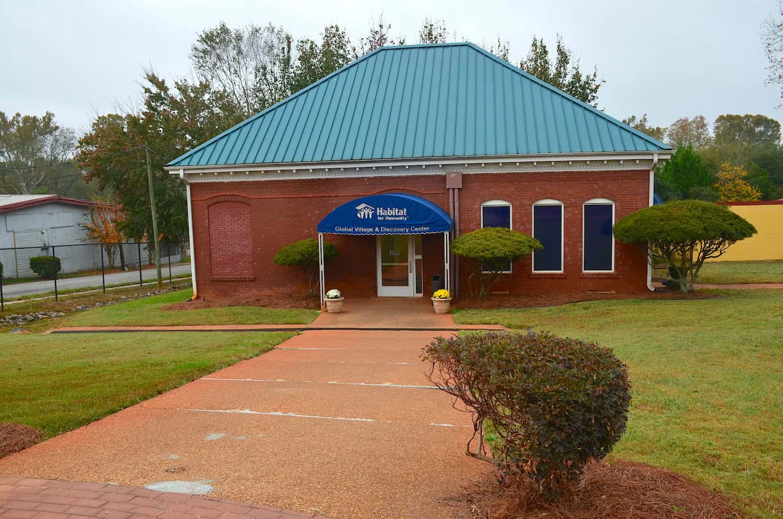 Welcome center at Habitat for Humanity Global Village