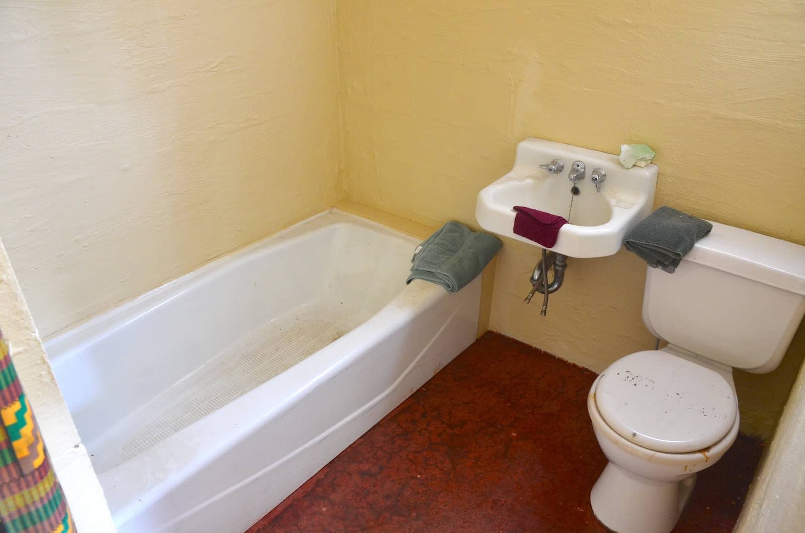 Bathroom in South Africa at Habitat for Humanity Global Village