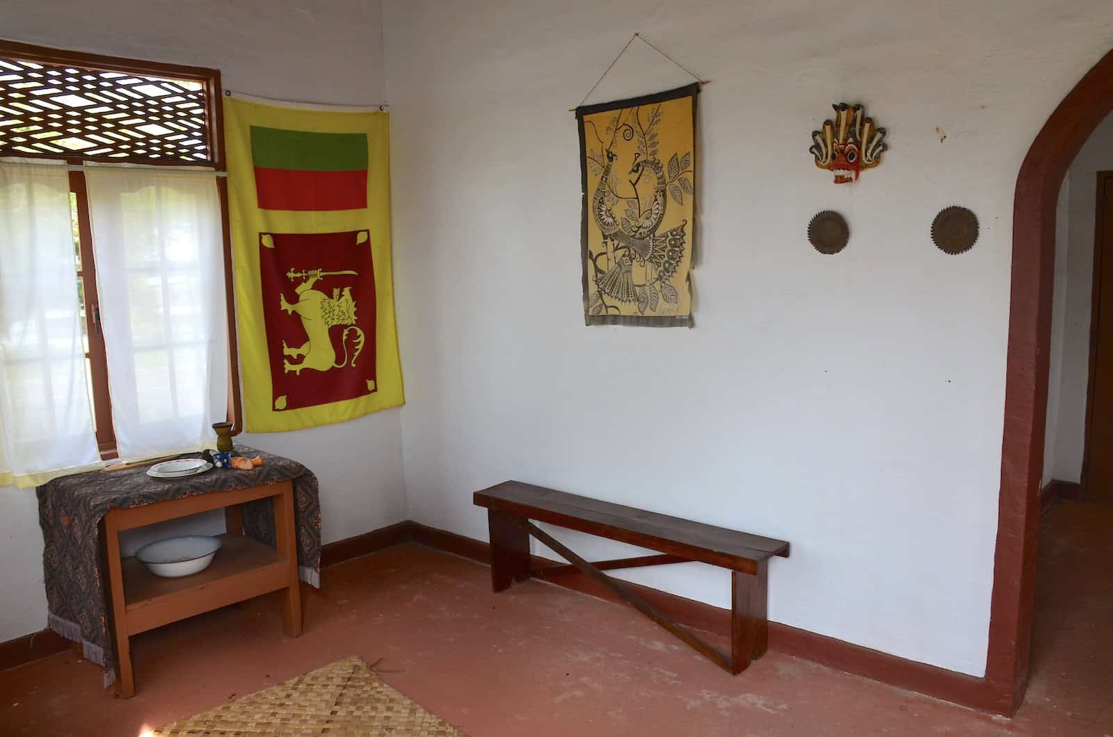 Living room in Sri Lanka at Habitat for Humanity Global Village