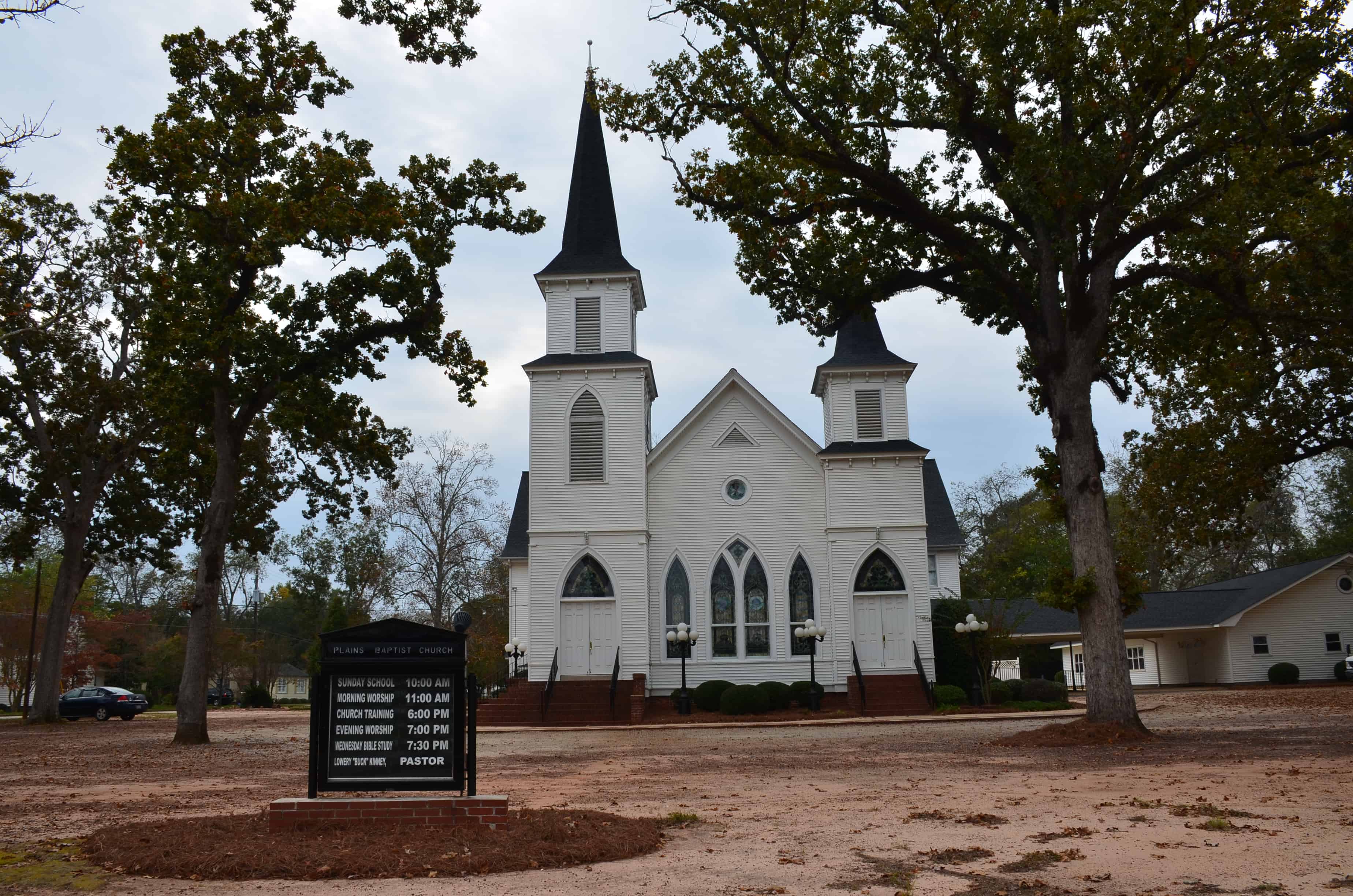 Plains Baptist Church in Plains, Georgia