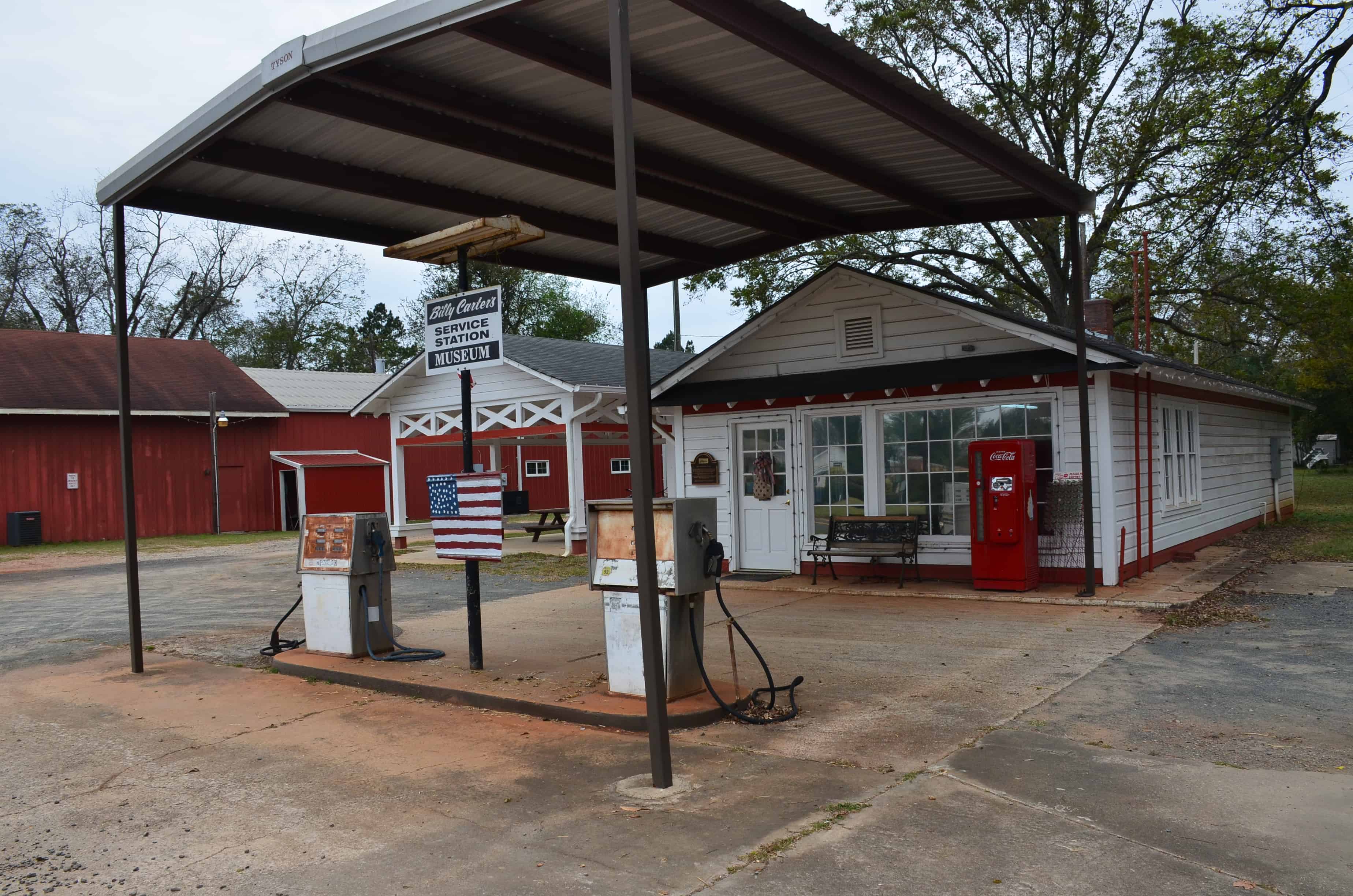 Billy Carter's Service Station in Plains, Georgia