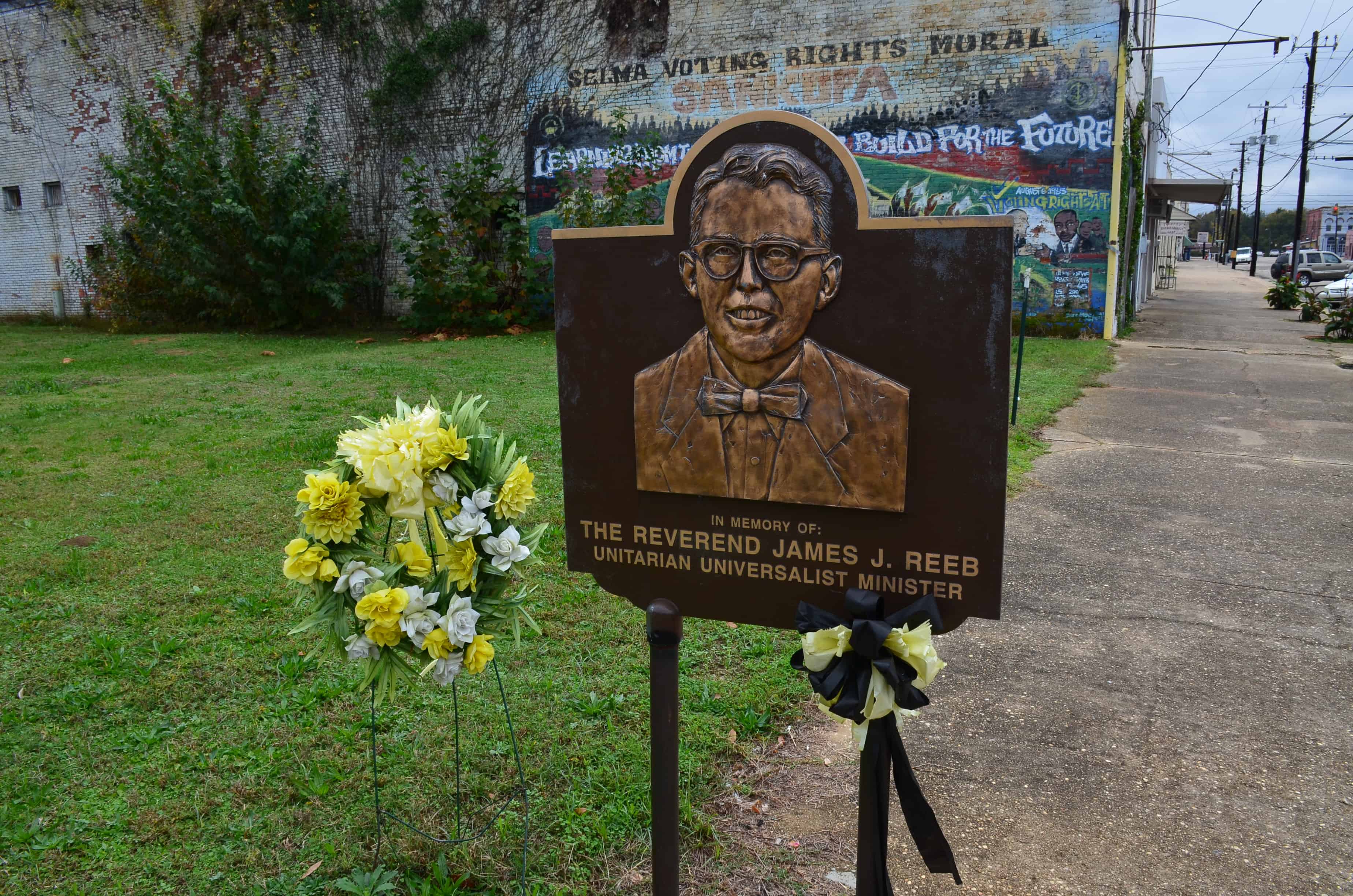 Rev. James J. Reeb memorial in Selma, Alabama