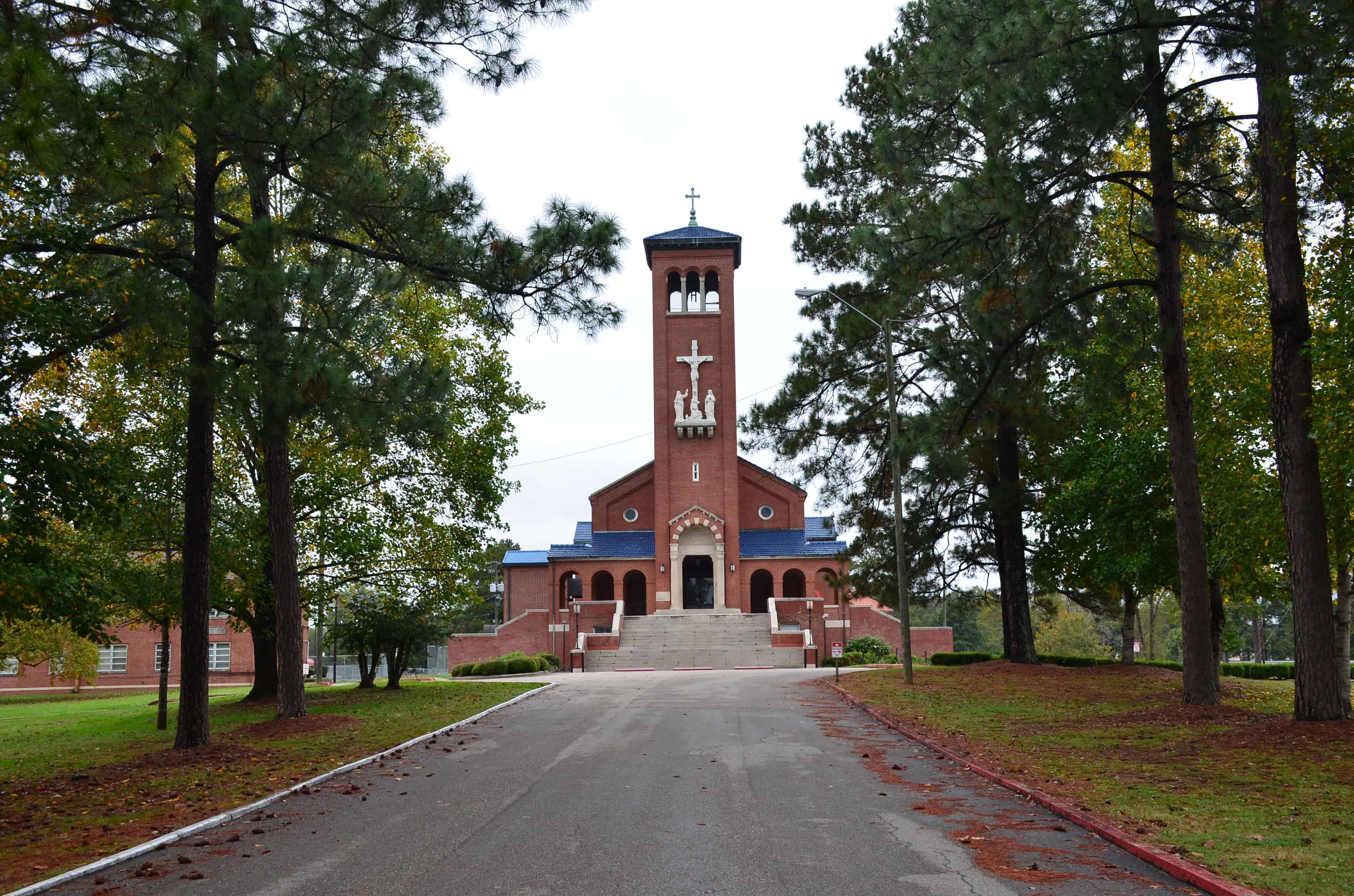 St. Jude Catholic Church on the Selma to Montgomery National Historic Trail in Alabama