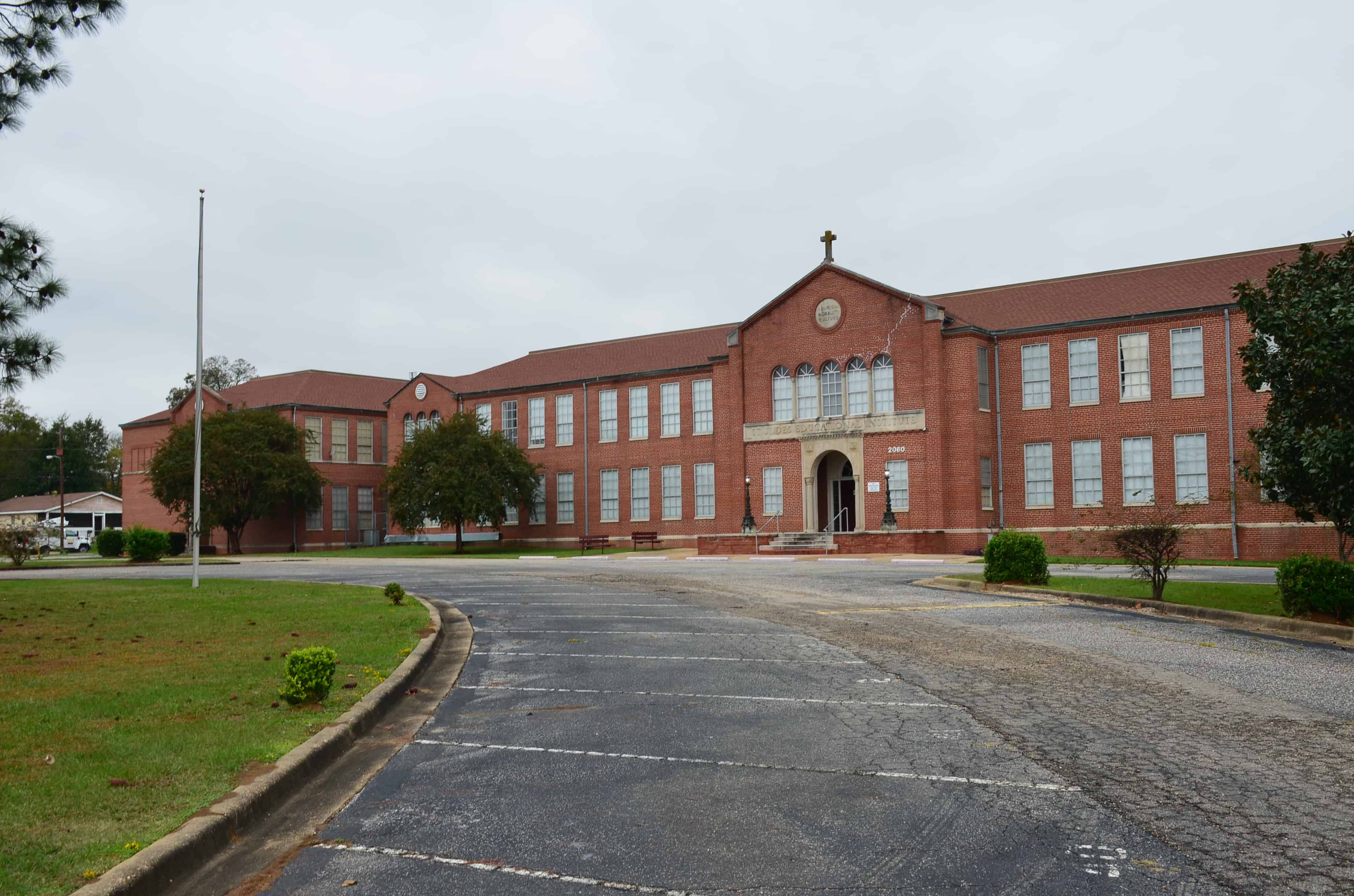 St. Jude Educational Institute at City of St. Jude on the Selma to Montgomery National Historic Trail in Alabama