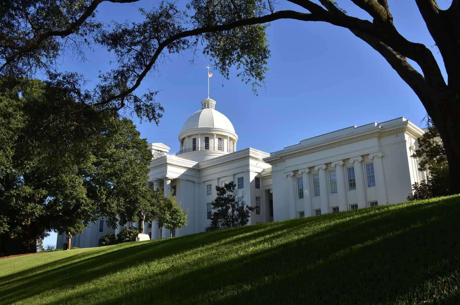 Alabama State Capitol in Montgomery, Alabama