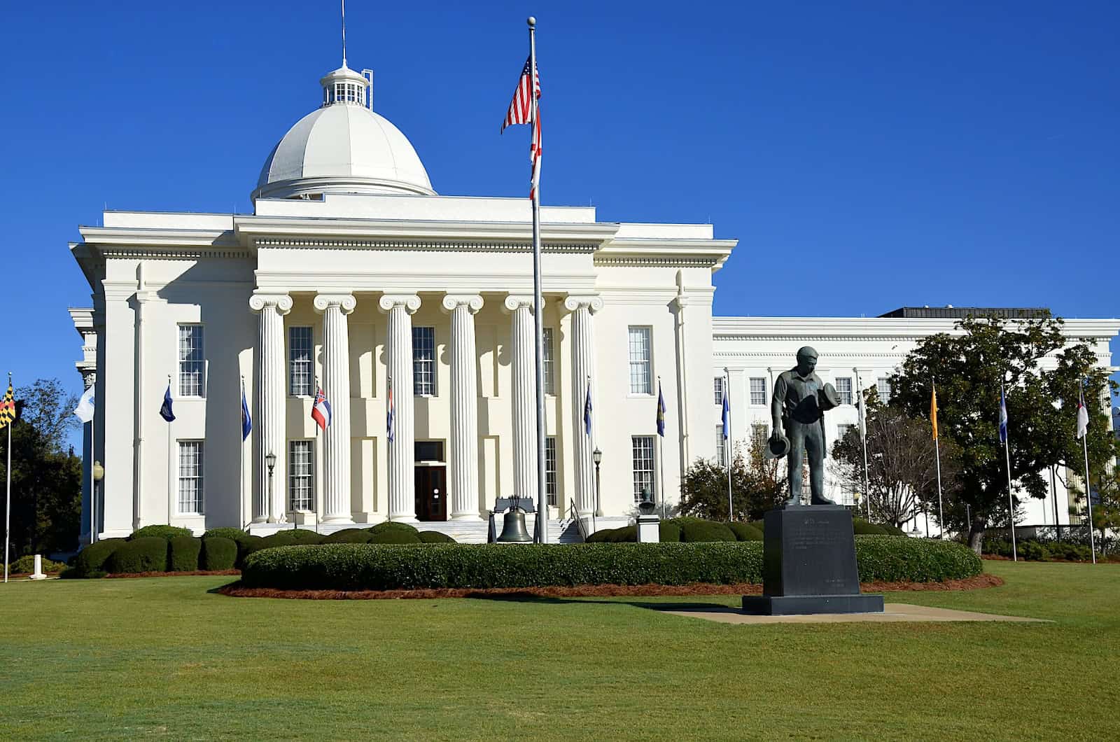 Alabama State Capitol in Montgomery, Alabama