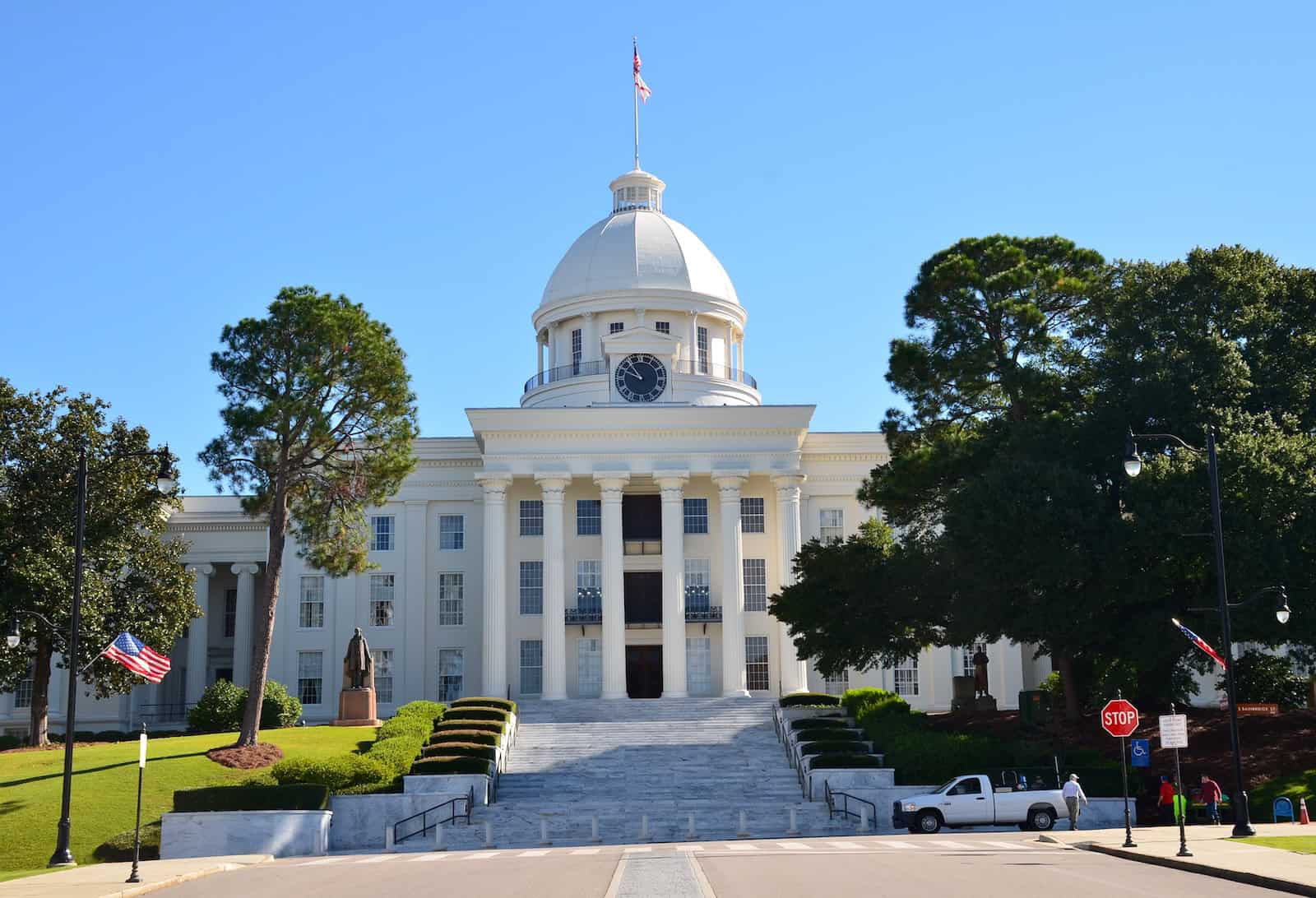 Alabama State Capitol in Montgomery, Alabama