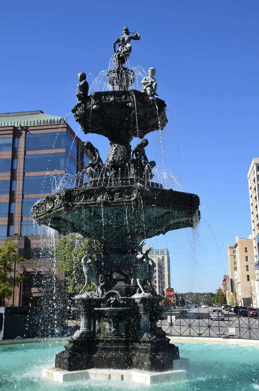 Court Square Fountain at Court Square in Montgomery, Alabama