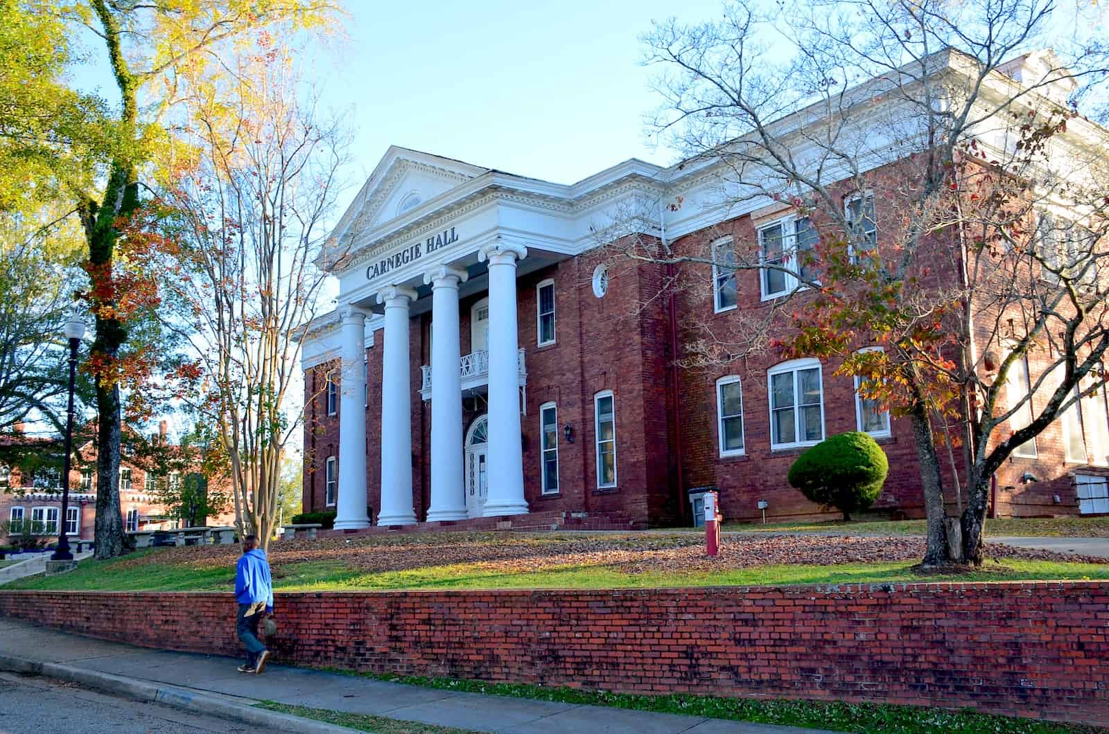 Carnegie Hall at Tuskegee Institute National Historic Site, Tuskegee University, Alabama