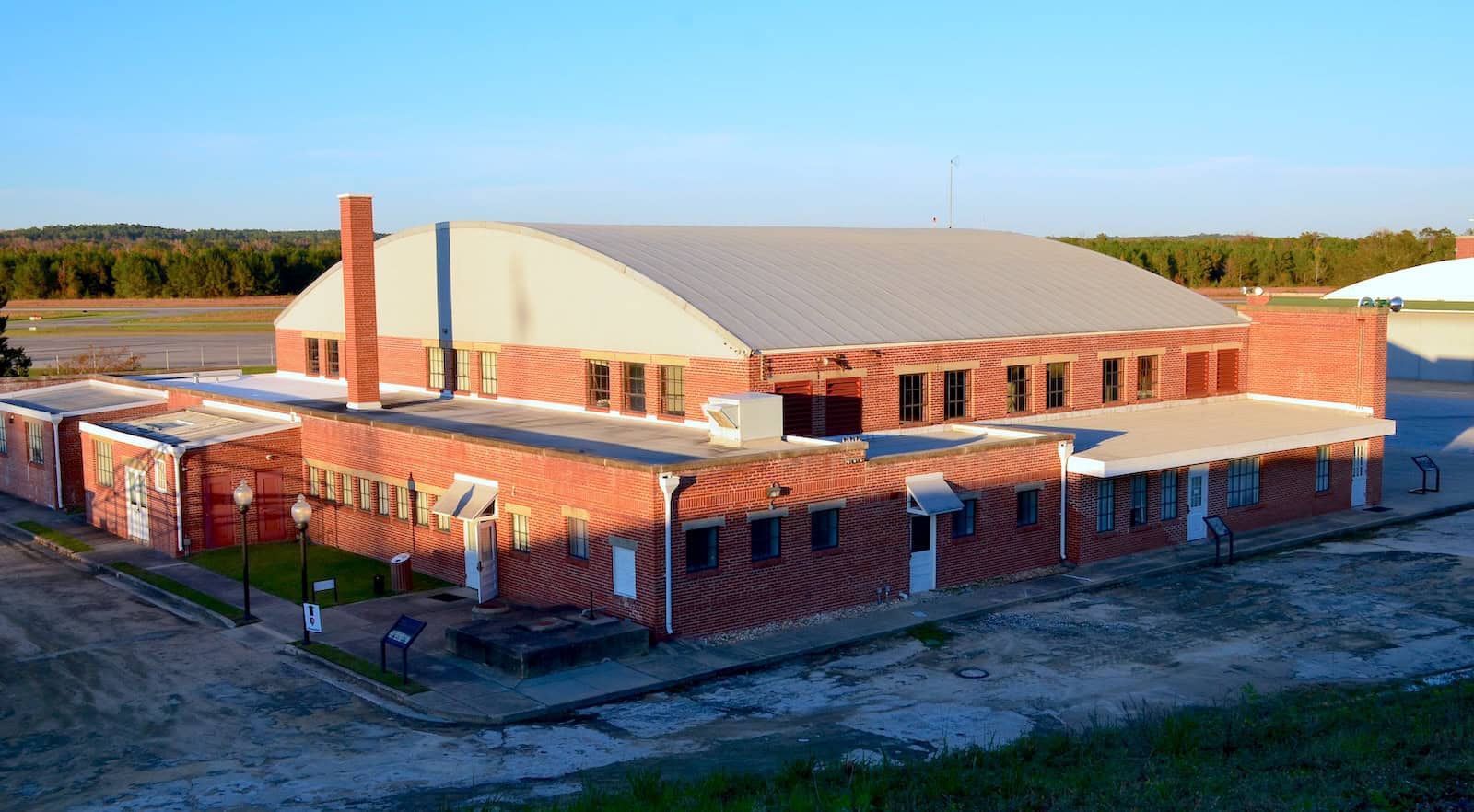 Hangar No. 1 at Tuskegee Airmen National Historic Site in Alabama