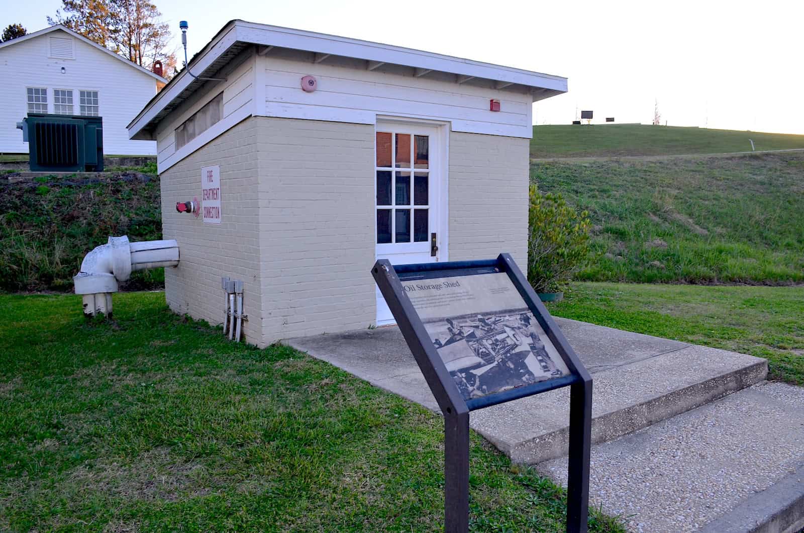 Oil Storage Shed at Moton Field