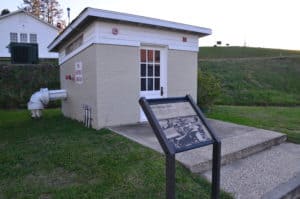 Oil Storage Shed at Tuskegee Airmen National Historic Site in Alabama