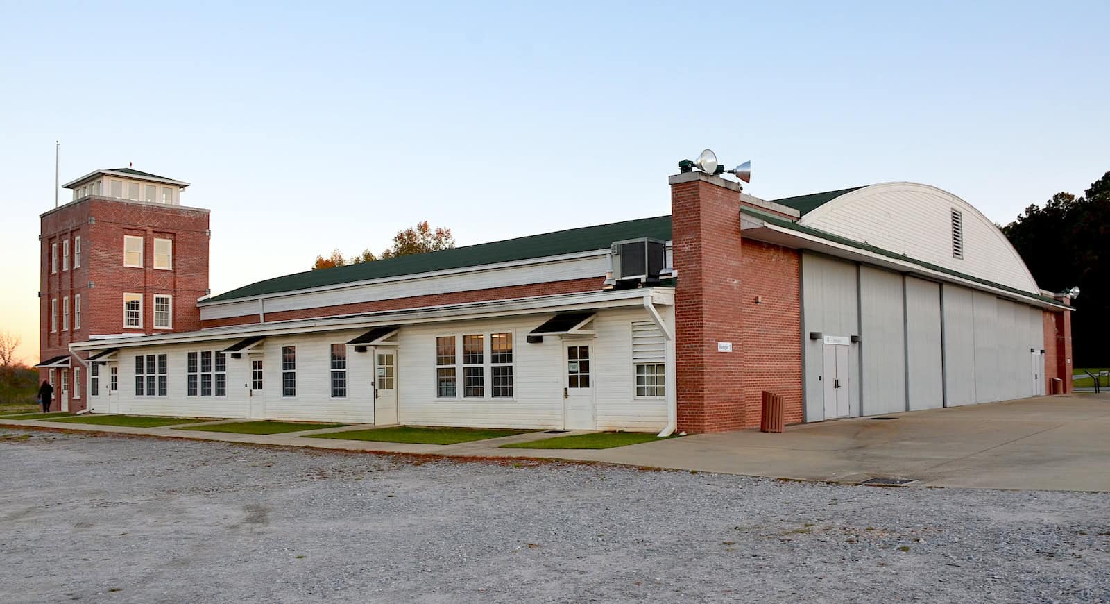 Hangar No. 2 at Tuskegee Airmen National Historic Site in Alabama