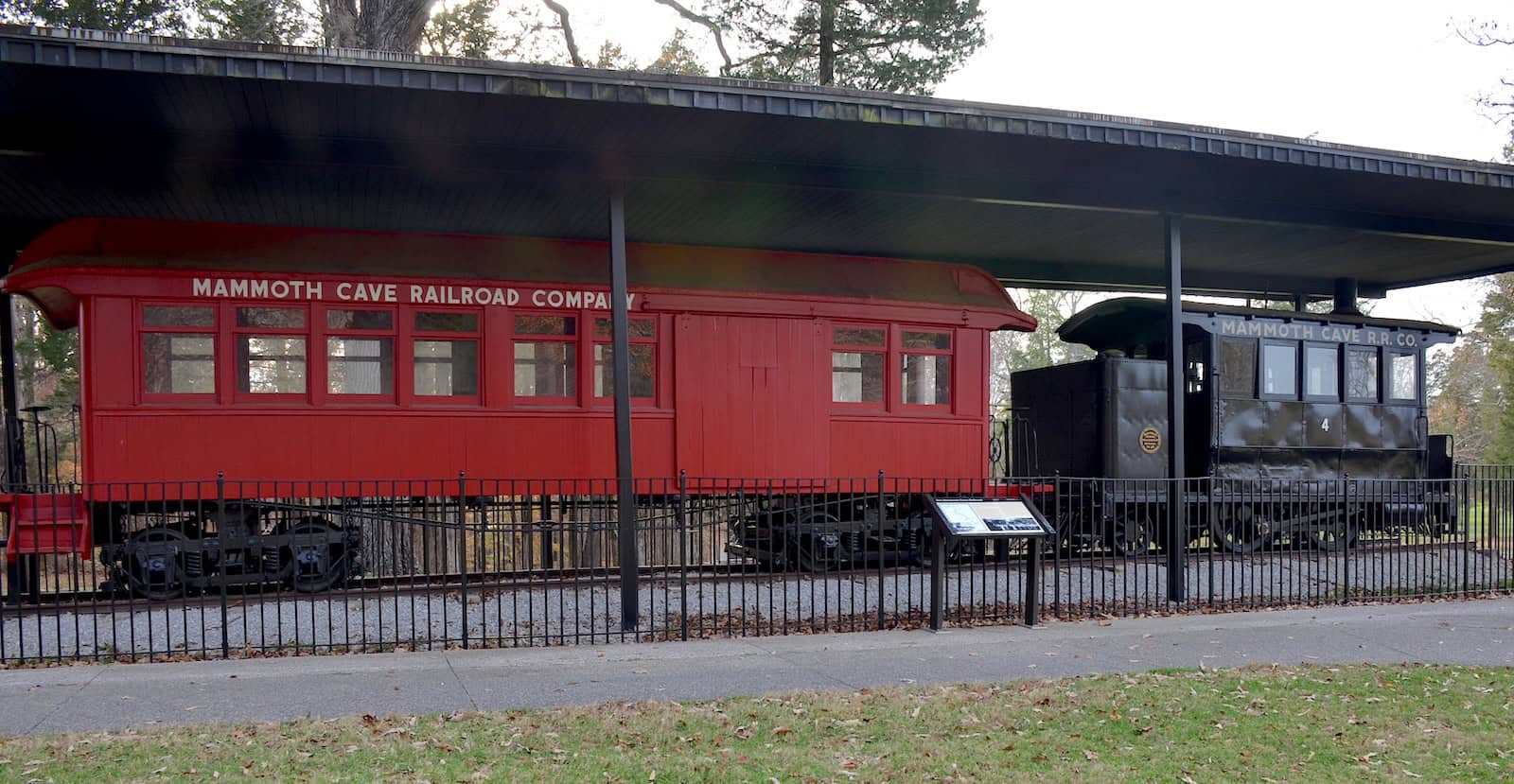 Cars from the Mammoth Cave Railroad