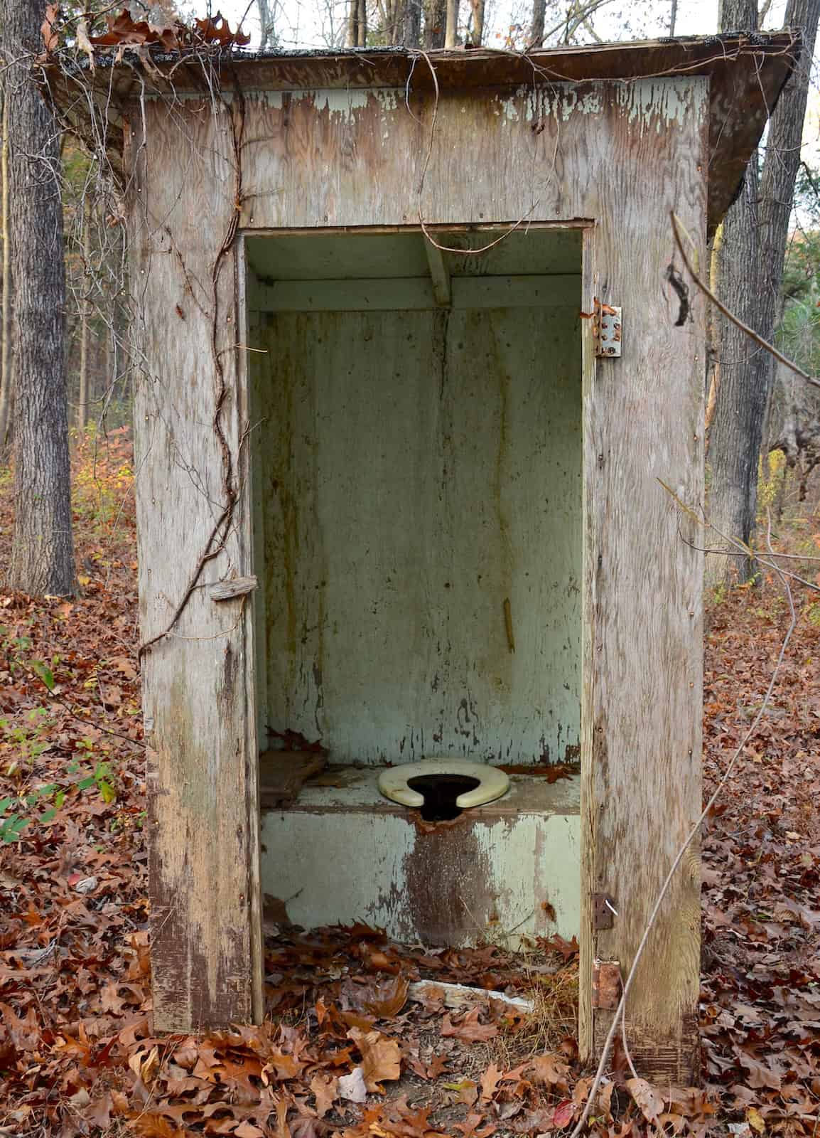 Outhouse at Mammoth Cave Baptist Church