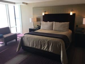 Our room at the Aria in Las Vegas, Nevada