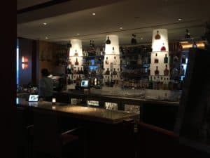 The bar at Alizé in Las Vegas, Nevada