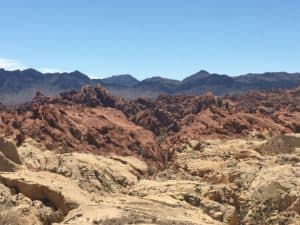 Fire Canyon at Valley of Fire State Park in Nevada