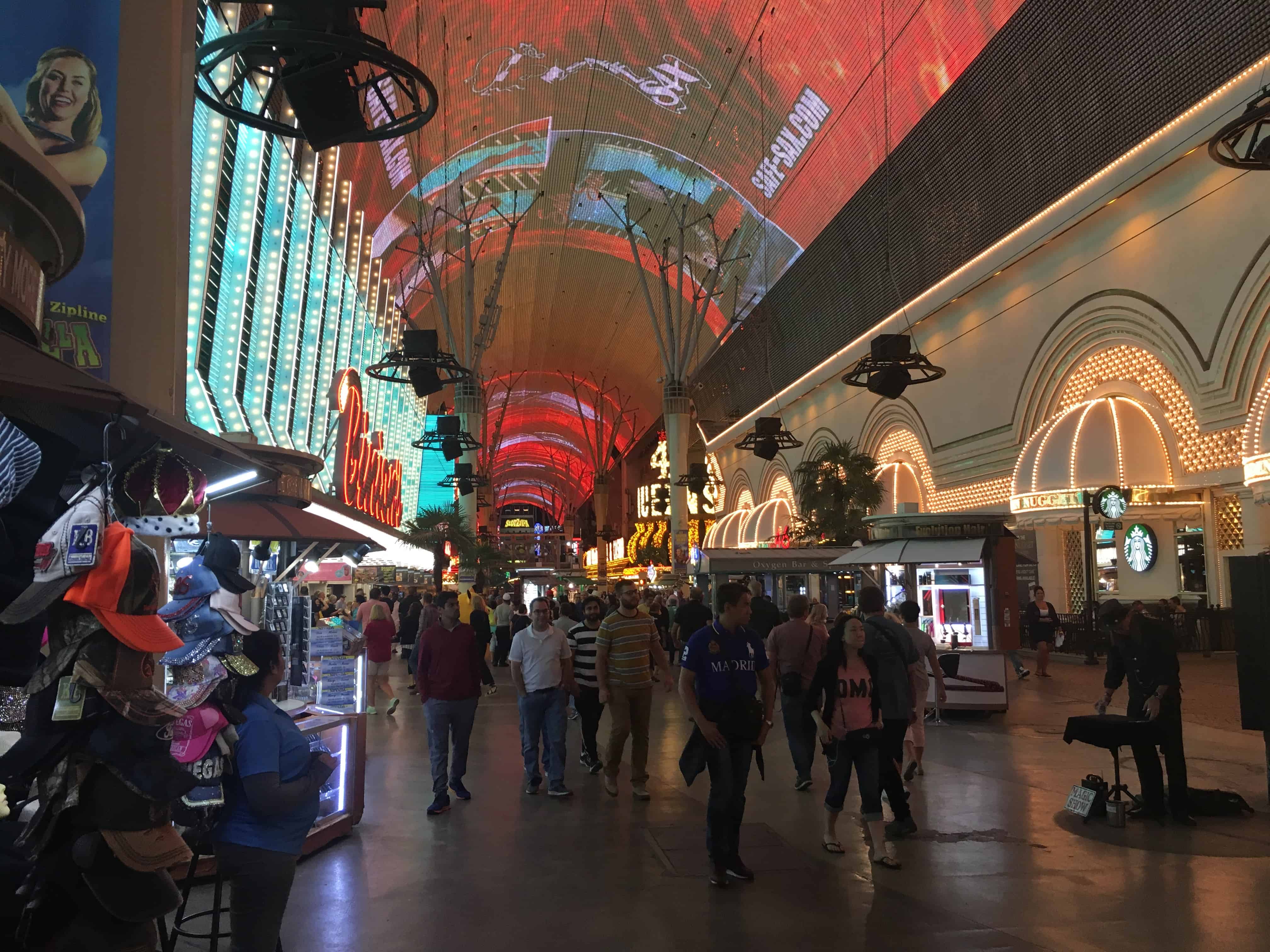 Fremont Street Experience in Las Vegas, Nevada