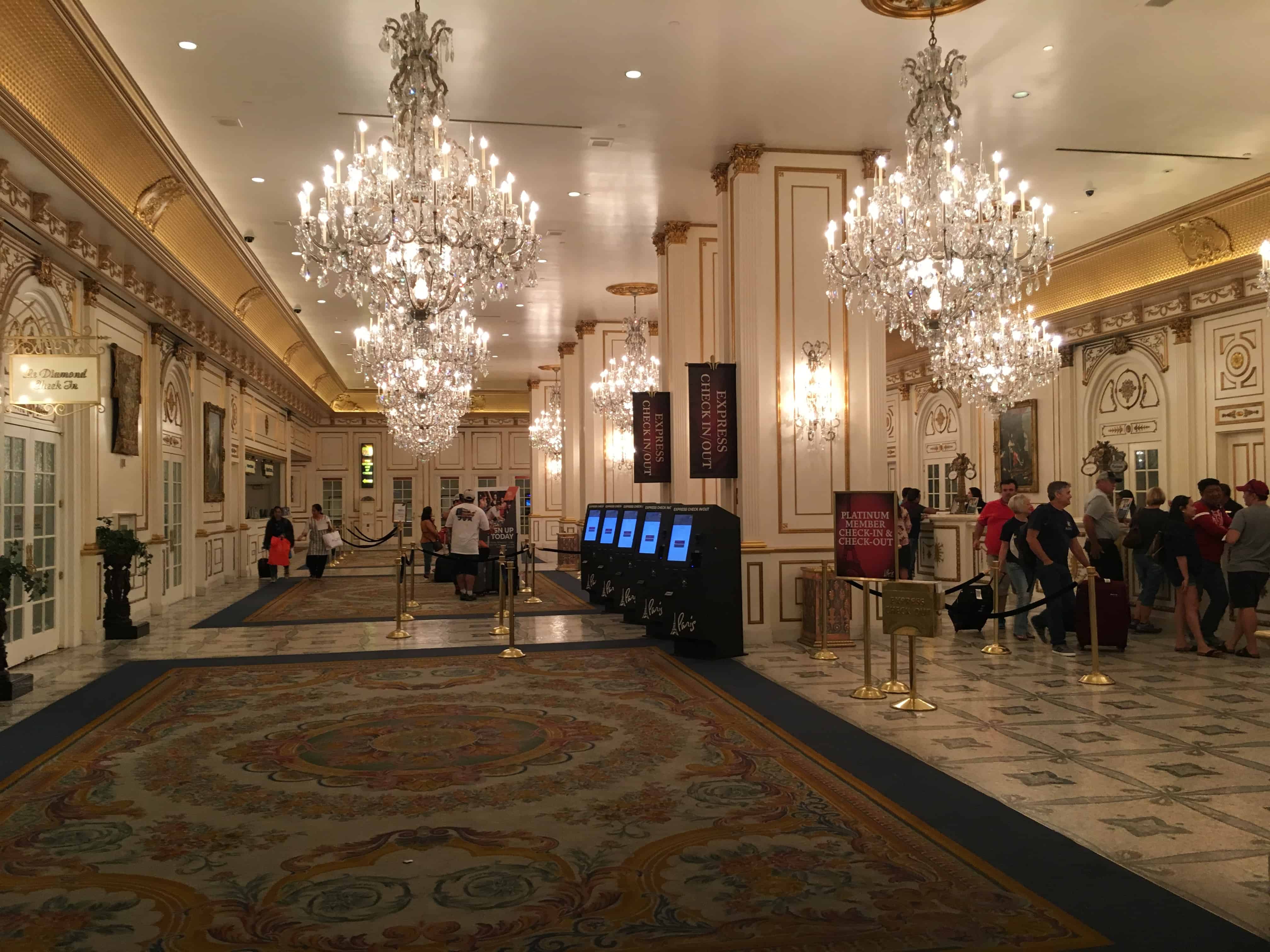 Lobby at Paris Las Vegas