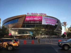 T-Mobile Arena in Las Vegas, Nevada