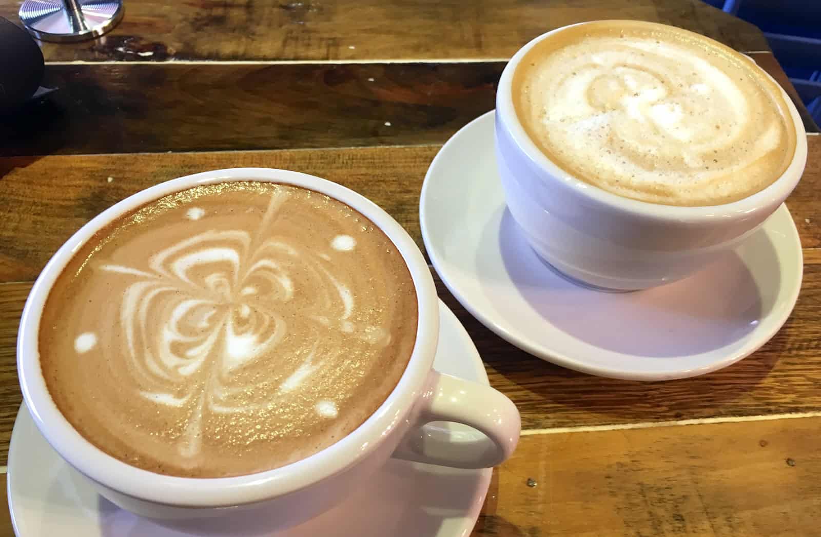 Coffee at Café Campesino in Americus, Georgia