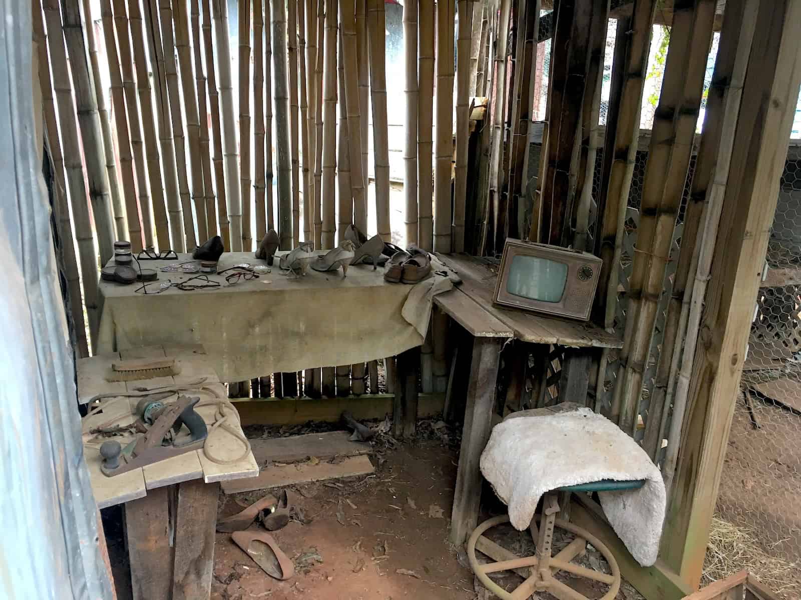 Workshop in the poverty village at Habitat for Humanity Global Village