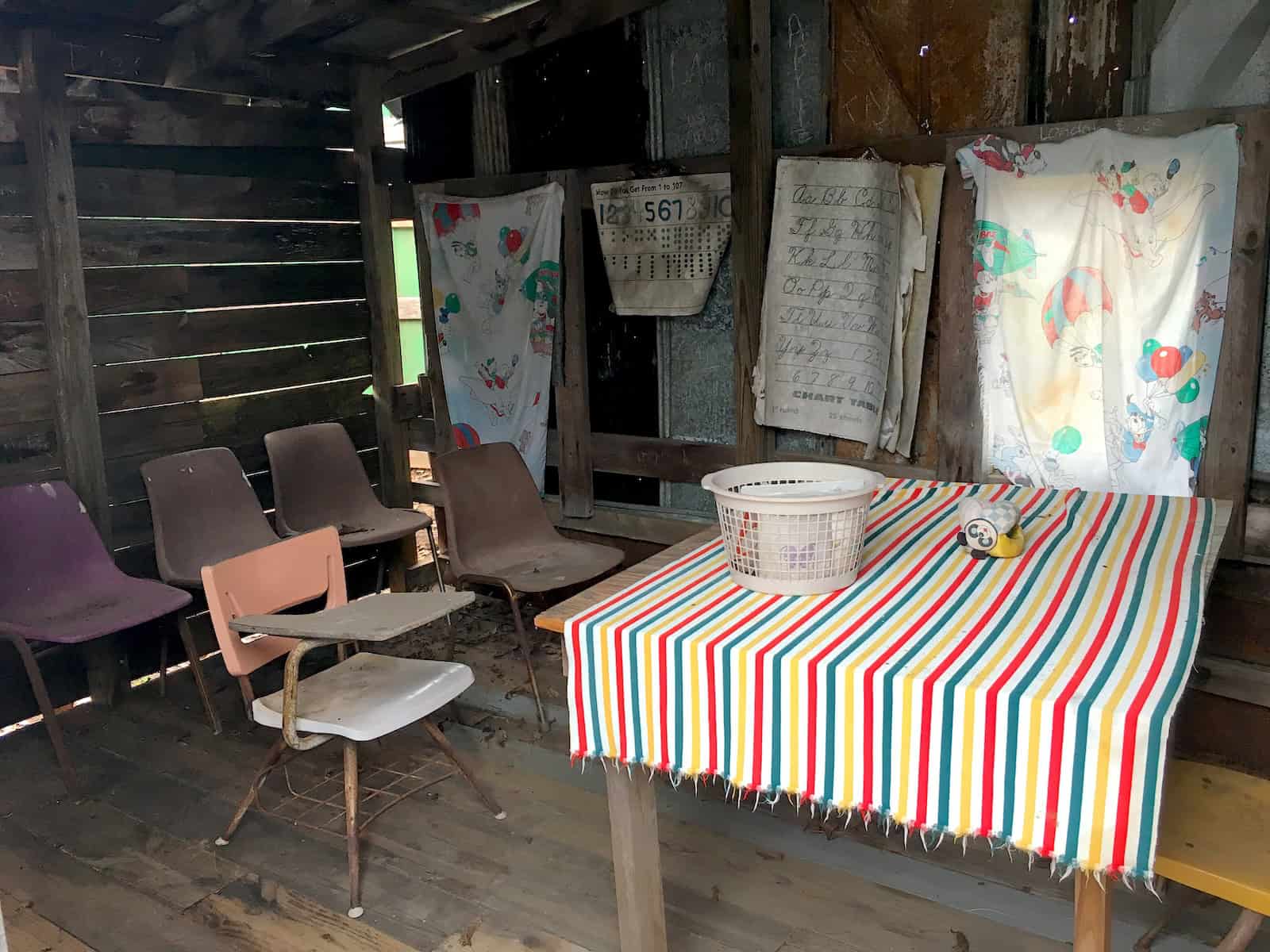 School in the poverty village at Habitat for Humanity Global Village