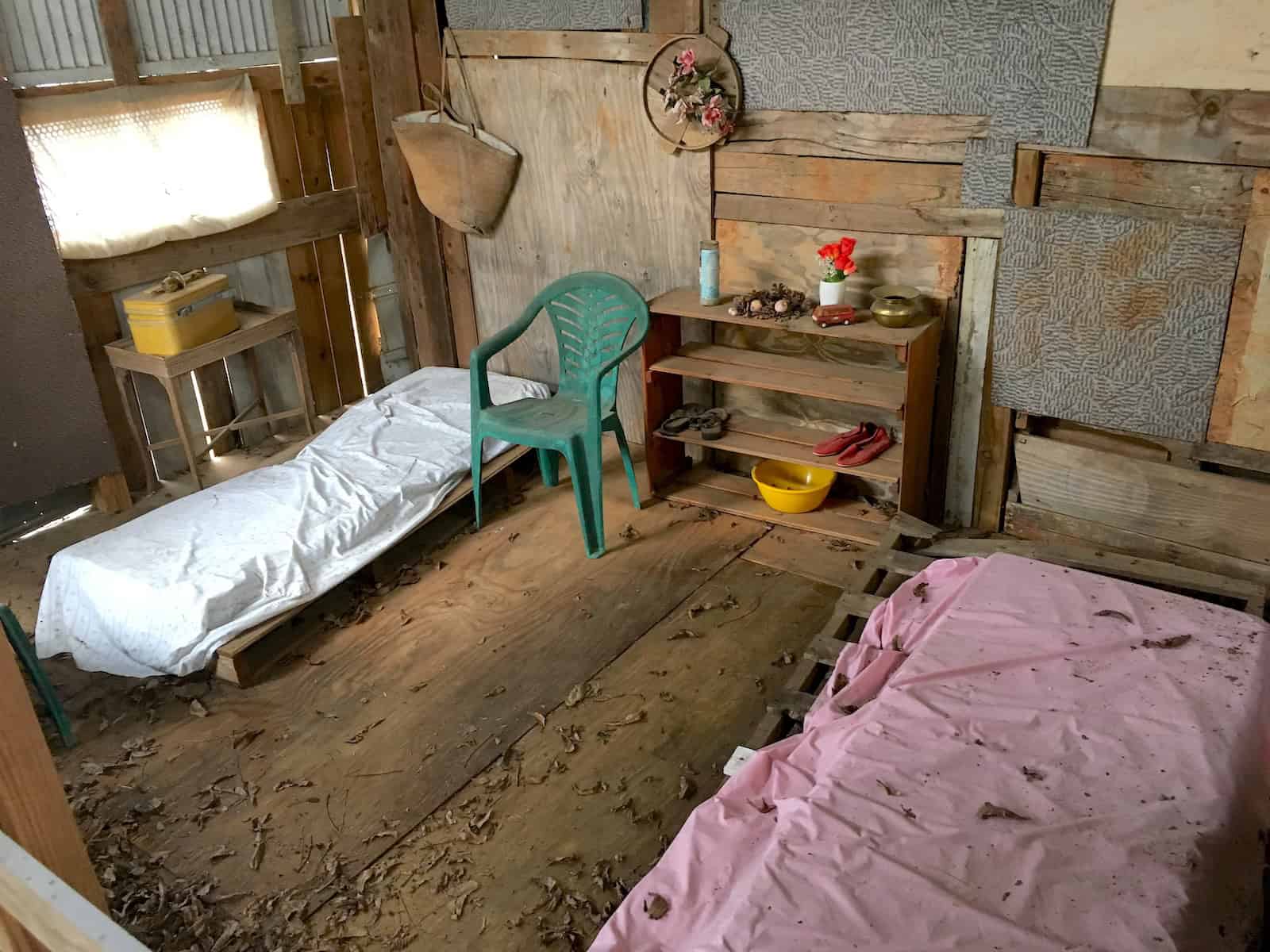 Poverty village at Habitat for Humanity Global Village in Americus, Georgia